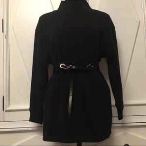 Fleece oversized sweatshirt